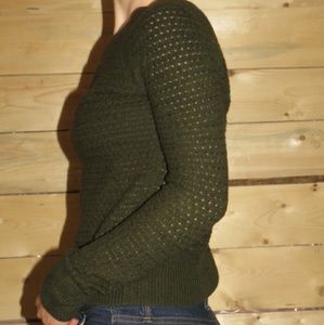 Textured Olive Sweater